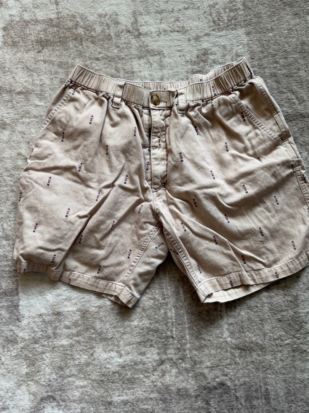 Men’s chubbies Embroidered Shorts — Size Large (7” Inseam)